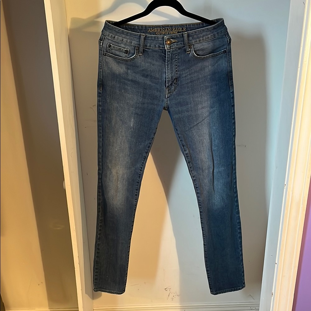 American Eagle Outfitters Men's Blue Jeans